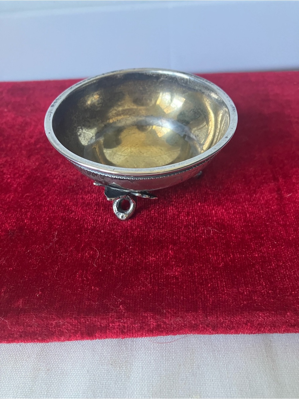 Antique Tiffany & Co Sterling Silver 925 Salt Cellar Edward Moore 69.7g.